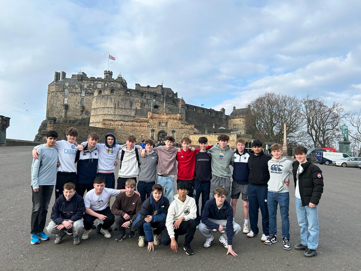 MethodyBelfast's tweet photo. The 1st XI Boys’ Hockey team had a great time in Edinburgh. 

They played against Fettes, George Watsons and Stewart Melville. 

Three good games to prepare them for the semi-final of the Burney Plate today!

Best of Luck! 

#MCB #Hockey #MadetoLead https://t.co/In9kFWf8BZ