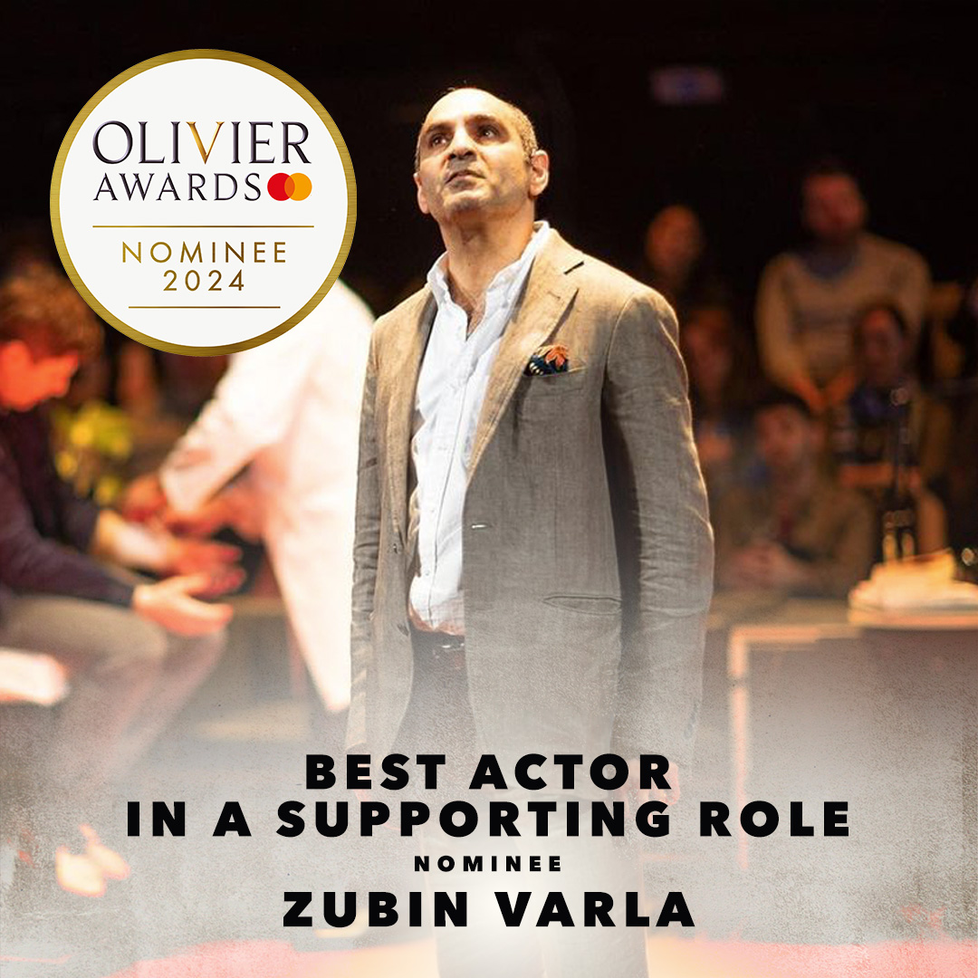 Thrilled that #ZubinVarla has been nominated for Best Supporting Actor at this year’s @olivierawards. 🤍 #ALittleLifePlay