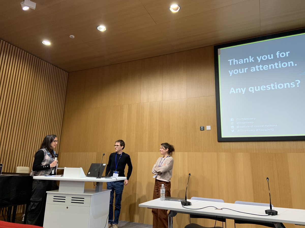 Lovely to hear from Prof Anna Rosanas-Urgell and Dr Pieter Morris today at <a href="/sangerinstitute/">Wellcome Sanger Institute</a> about their work on malaria molecular surveillance!

<a href="/ITMmalaria/">Rosanas-Urgell lab</a> <a href="/ITMantwerp/">Institute of Tropical Medicine Antwerp</a>