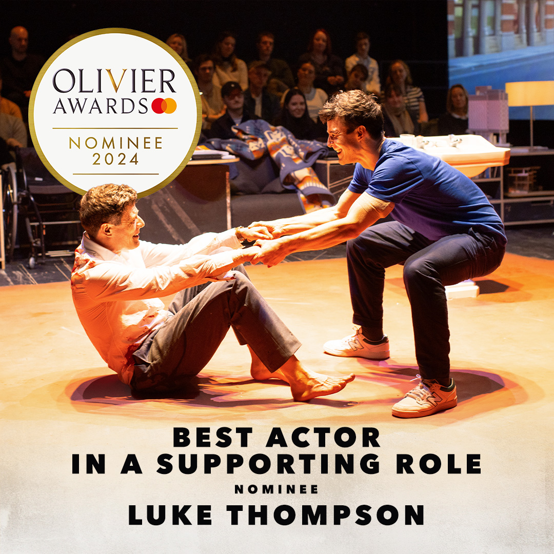 Thrilled that #LukeThompson has been nominated for Best Supporting Actor at this year’s @olivierawards. 🤍 #ALittleLifePlay