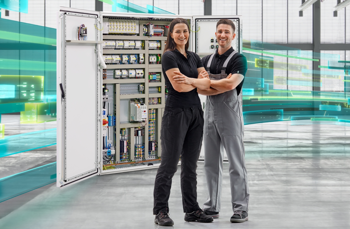 PhoenixContactM's tweet image. The #COMPLETEline portfolio offers a comprehensive range of products for efficient assembly, commissioning, and maintenance of control cabinets, enhancing efficiency in #controlcabinetbuildin.👉 phoe.co/ae-solutions-f…