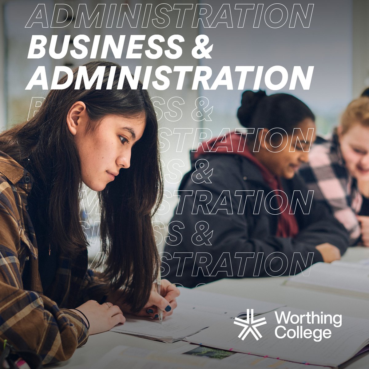 Jump into the business sector with a Management & Administration T Level. This two-year course offers you a Level 3 qualification, which is equivalent to three A-levels. Apply now! #MadeAtWorthing #TLevels