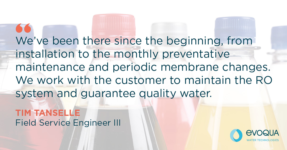 When a major soda bottler needed to double capacity, it turned to us for a reliable water treatment system backed by our AQUA pro Service Professionals. Since installation, the system has been operating with zero unscheduled downtime. Learn more: evoqua.com/en/case-studie…