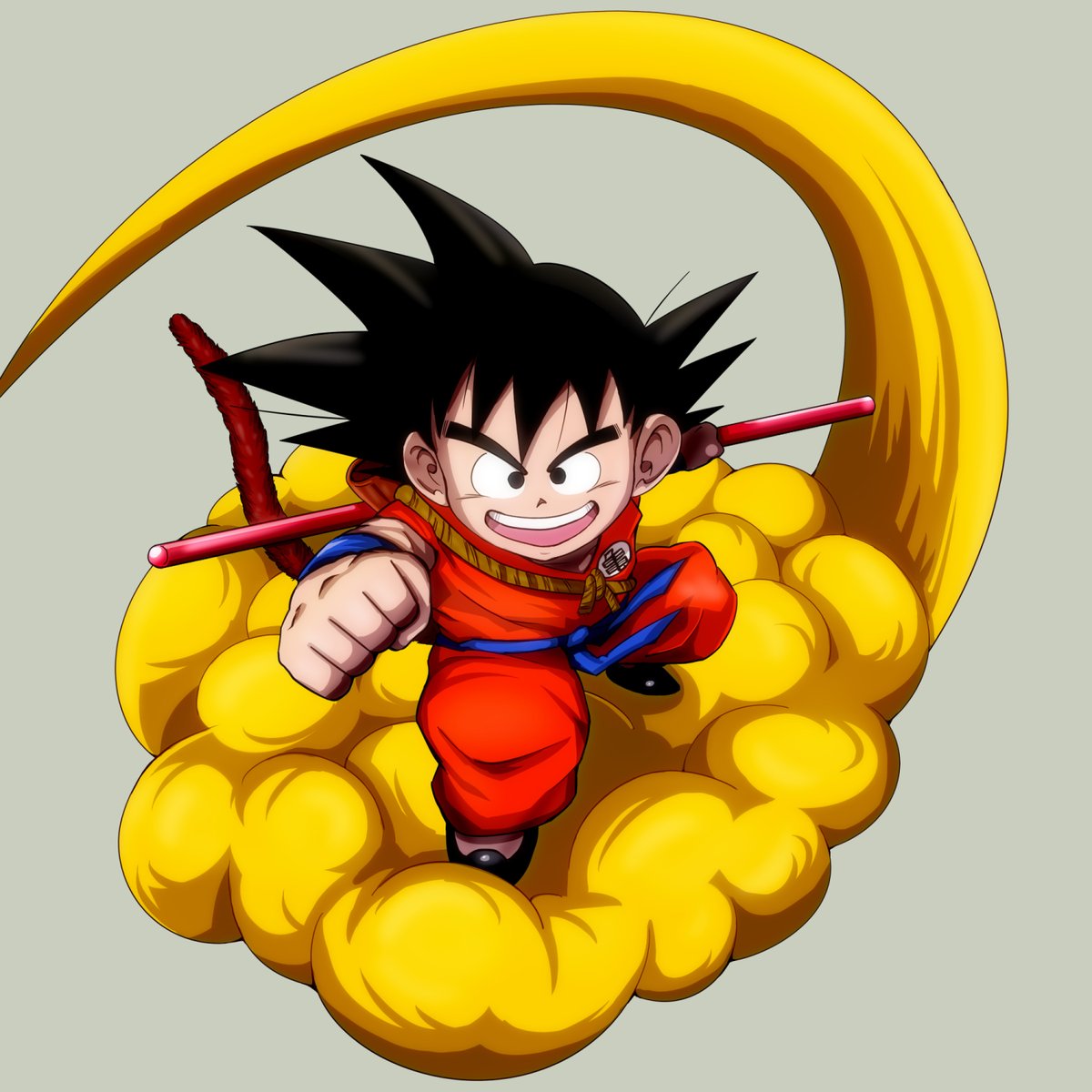 ドラゴンボール「昔描いた悟空さドラゴンボールDAIMA楽しみですね 」|ロクまＧのイラスト