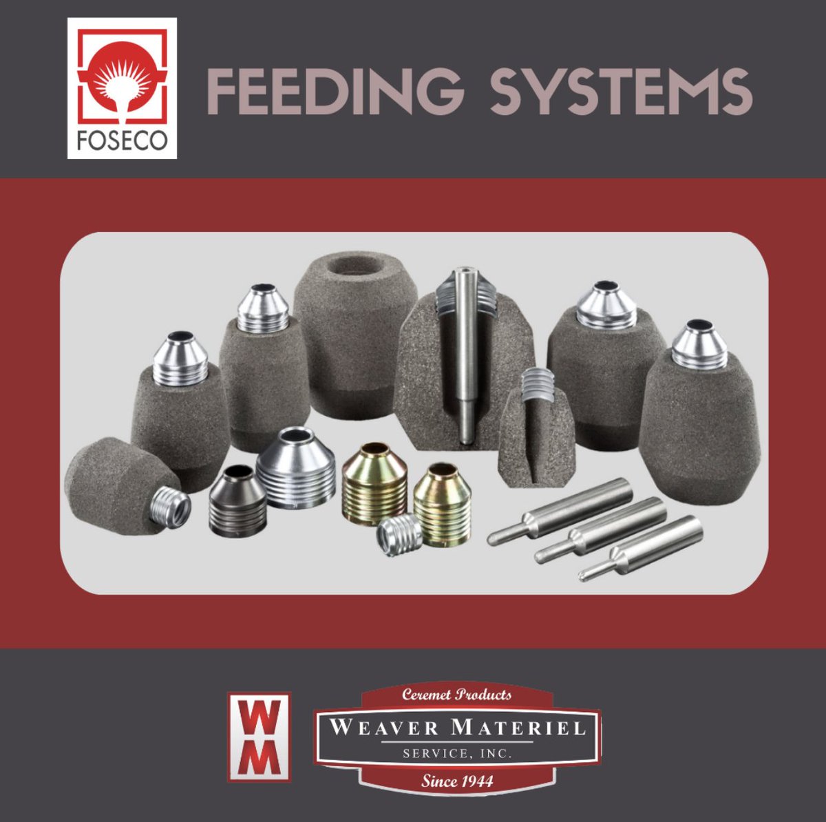 Weaver Materiel takes pride in delivering Foseco feeding systems that redefine efficiency and profitability. #WeaverAdvantage