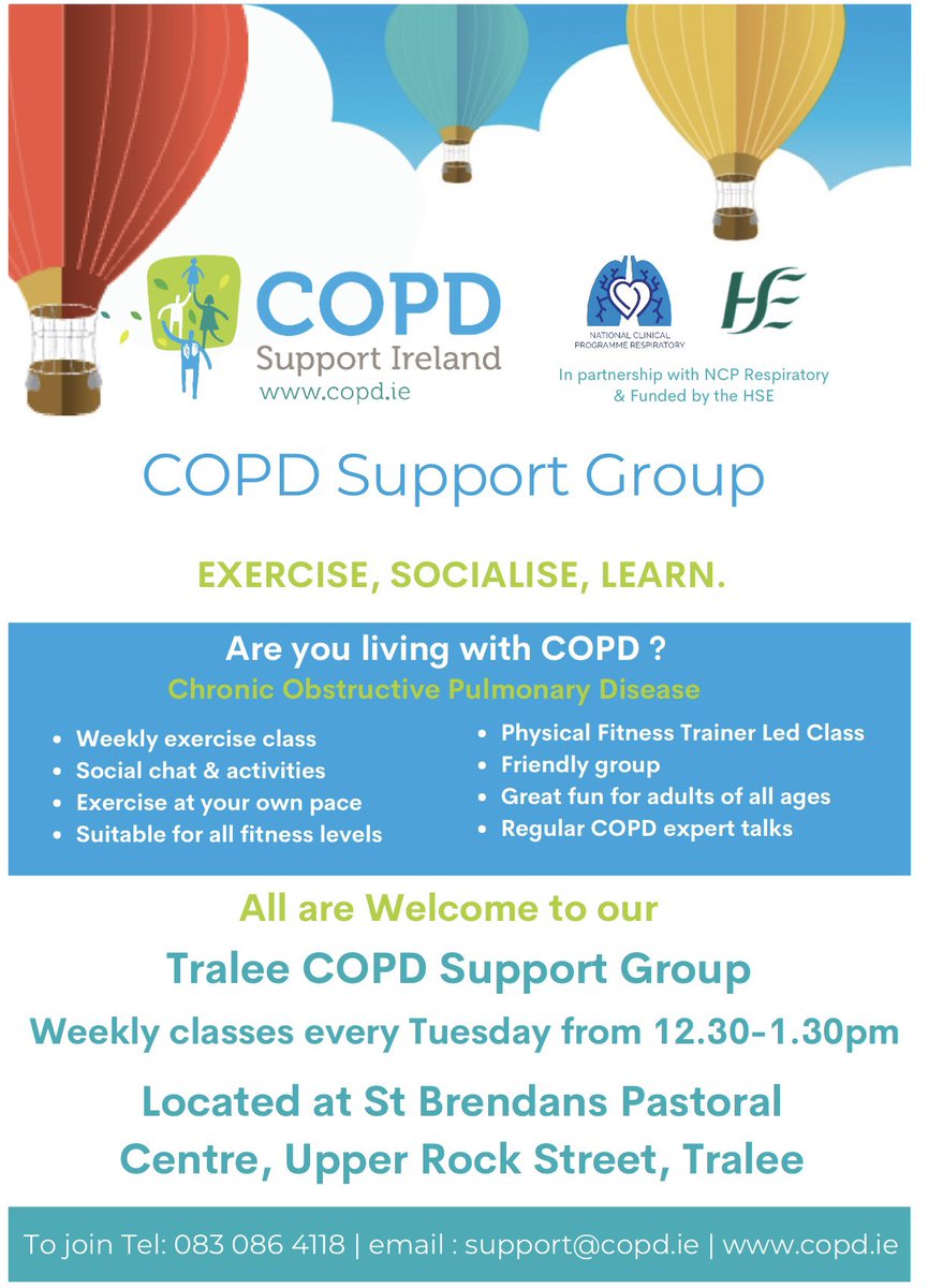 Fitting that as these new National Physical Activity & Sedentary Behaviour guidelines were launched that the Kerry COPD Peer support & Exercise Group were getting active!#everymovecounts @HsehealthW @COPDSupportIre @CorkKerryCH @Priscilla1Lynch @coffey_grainne ⬇️for further info