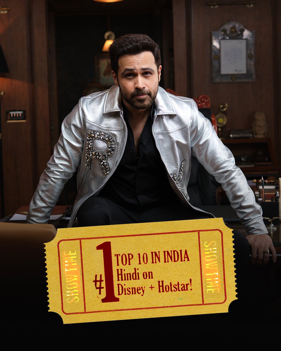 salimislamsohan's tweet photo. #Showtime Blockbuster Response
@emraanhashmi #EmraanHashmi #NaseeruddinShah #ShriyaSaran #RajeevKhandelwal #MouniRoy #MahimaMakwana #bollywood #KaranJohar #Dharmatic #MihirDesai #VijayRaaz #Showtime https://t.co/M1pdjA9GXa