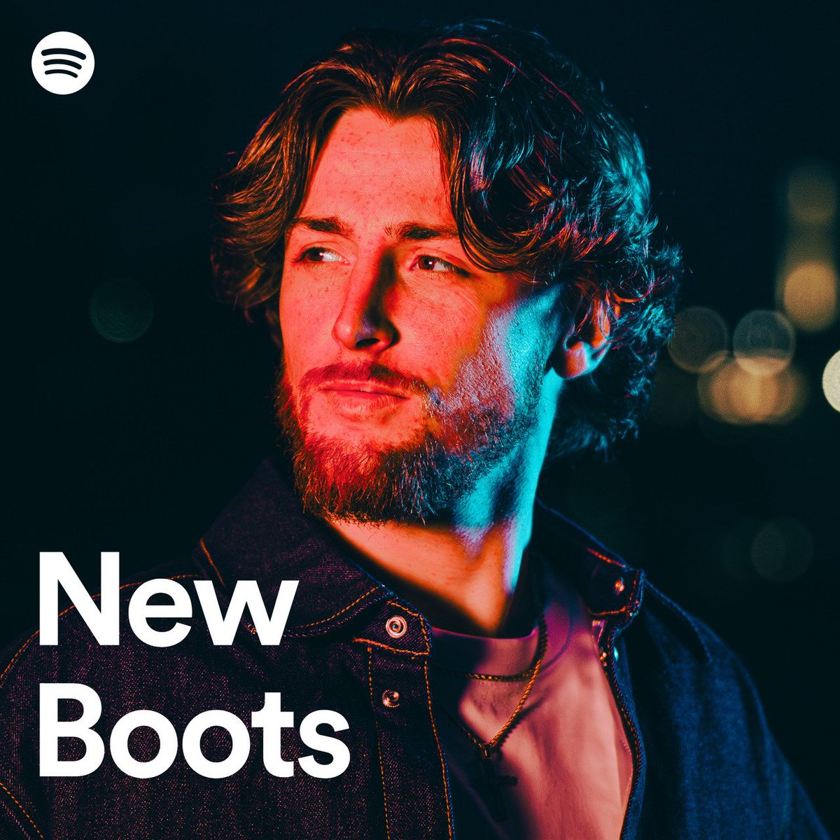 BZimmerman90's tweet photo. @baileyzimmerman So surreal to see my face on the new boots playlist cover 😮‍💨 @Spotify love you guys so much ❤️ https://t.co/W8L1gTjrFm