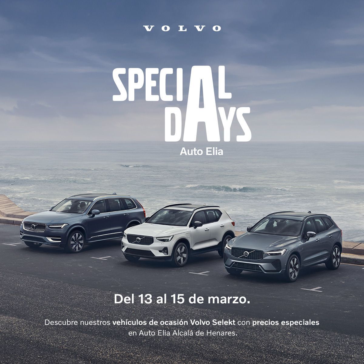 AutoElia's tweet photo. ¡No te pierdas nuestros Special Days! 🤩
Del 13 al 15 de marzo, Descubre nuestros vehiculos de ocasión Volvo Selekt con precios especiales en Auto Elia Alcalá de Henares 😉
¡Te esperamos! 👇🏼
📍 Vía Complutense, 121 y 121, Alcalá de Henares
#Volvo #volvoautoelia #autoelia https://t.co/6kPoeVdqPf