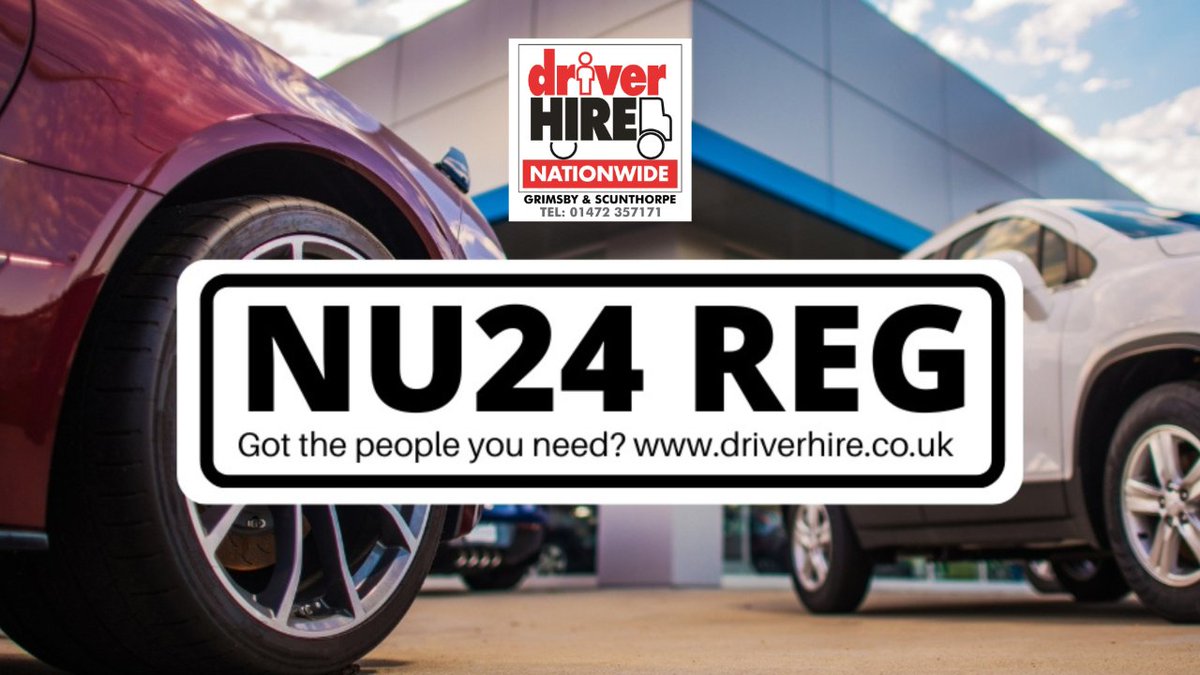 DriverHireGY's tweet image. 👉 New 24 plates are out this month!
We want to make sure that you have the people you need at this busy time of year. If you’re short of a driver or valeter, we can provide you with the right staff when you need them the most. Call 01472 357171
#cardealer #newplate