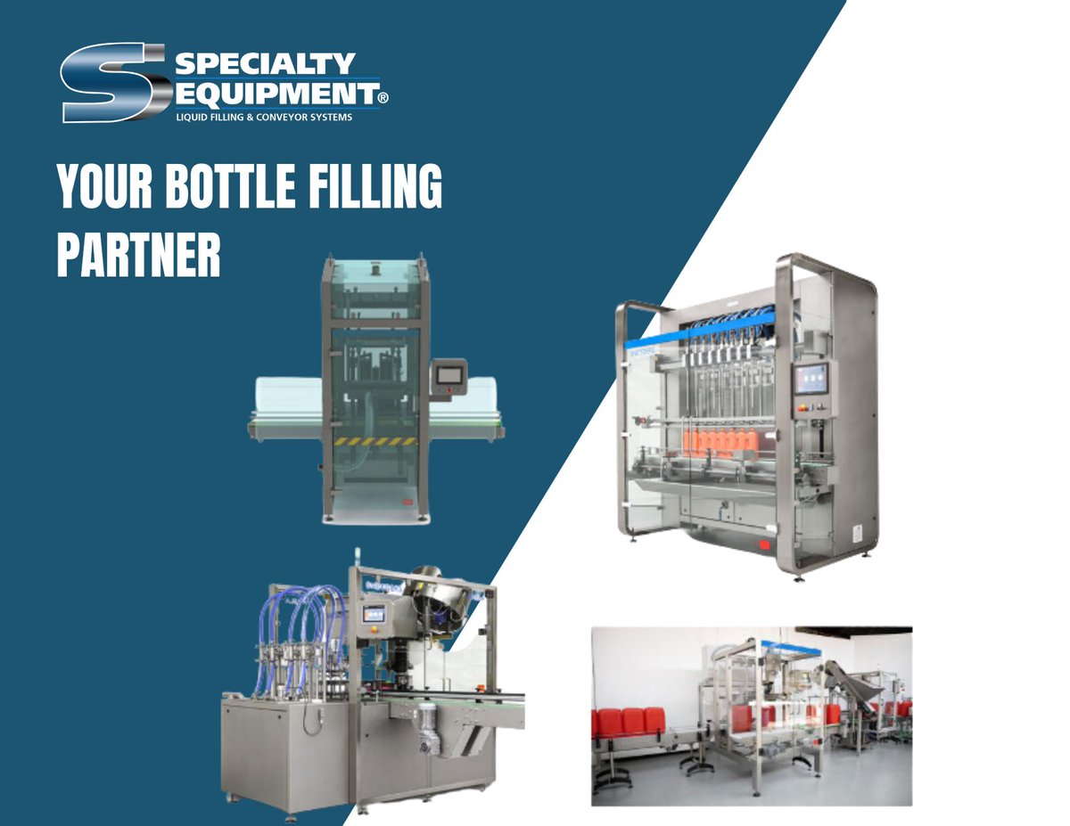 🧴 Searching for the perfect inline bottle filler for your oil, lubricant, or household product business? Our inline are rugged, efficient, and precise.  ow.ly/HNgb50QO5xW

#PrecisionFilling #InlineBottleFilling #SpecialtyEquipment
