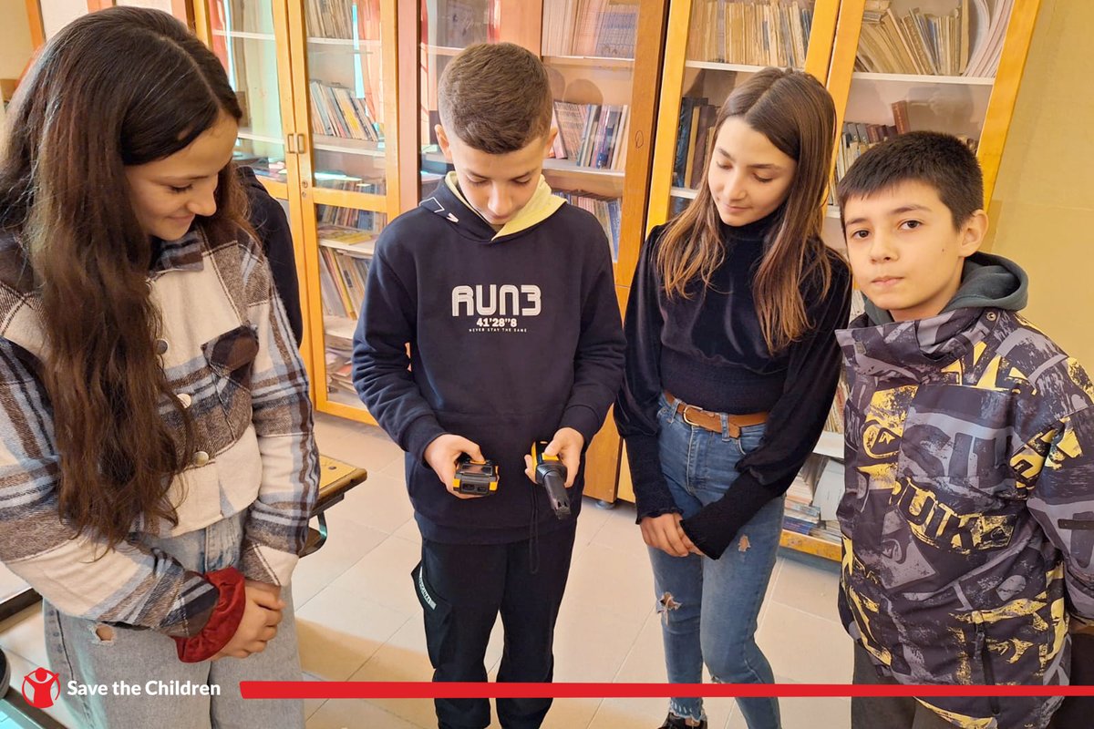 SaveChildrenAlb's tweet photo. Elbasan middle school kids turn eco-activists!🌿 Supported by #MedicorFoundation & @SavetheChildreninAlbania, they're monitoring pollution & climate for #EcoSchools.
🌲 Taking action for a greener future! #EcoActivists #ClimateAction #Children4Climate https://t.co/yCIqG8Wrnj