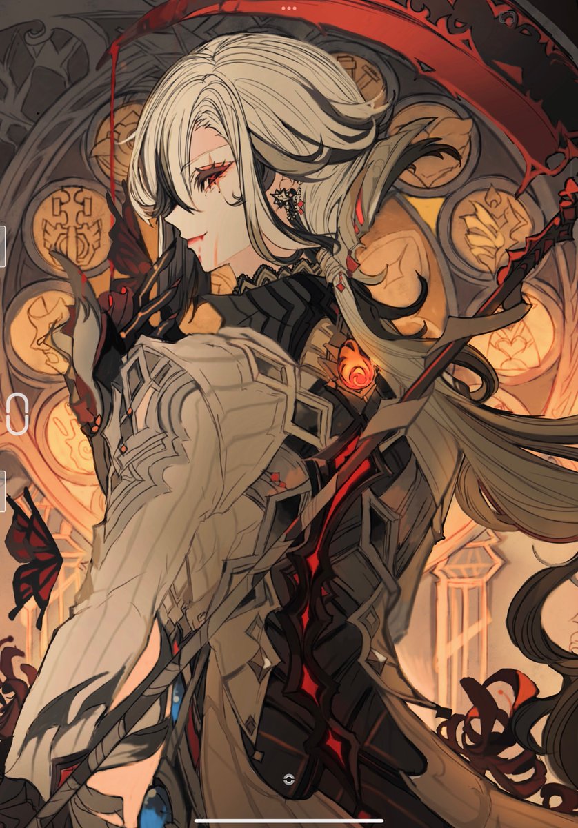 arle  🫶🏻🫦 #Arlecchino #WIP