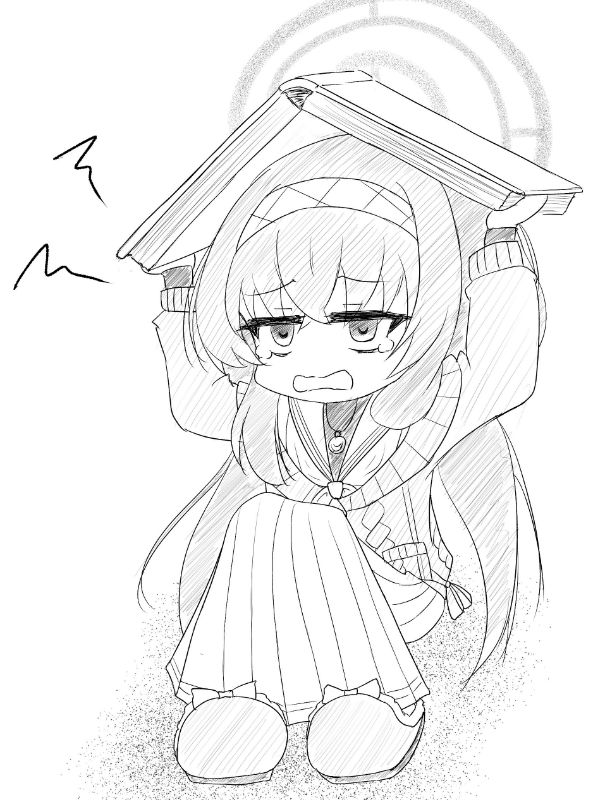 ウイィィ…(怯)(威嚇)
#ブルアカ 