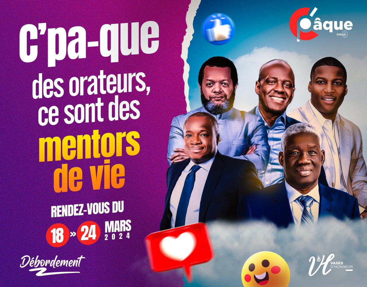 MarcelloTunasi's tweet photo. A tres bientôt 👍
Cpaque 2024 🔥🔥🔥
#vasesdhonneur #abidjan #conférence #jésus https://t.co/yJmPKTWIbH