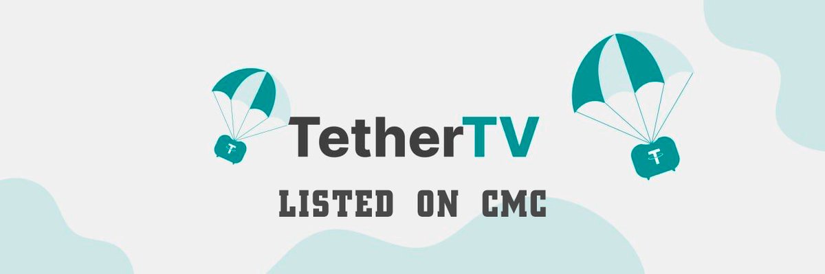 🥳 Great News for the TetherTV Community! 🥳

🚀 We are thrilled to announce that the TetherTV Token (TTV) has been officially listed on <a href="/CoinMarketCap/">CoinMarketCap</a> ! This is a significant milestone for our community and a big step forward for the future of our project. 🚀

🔗 Listing link: