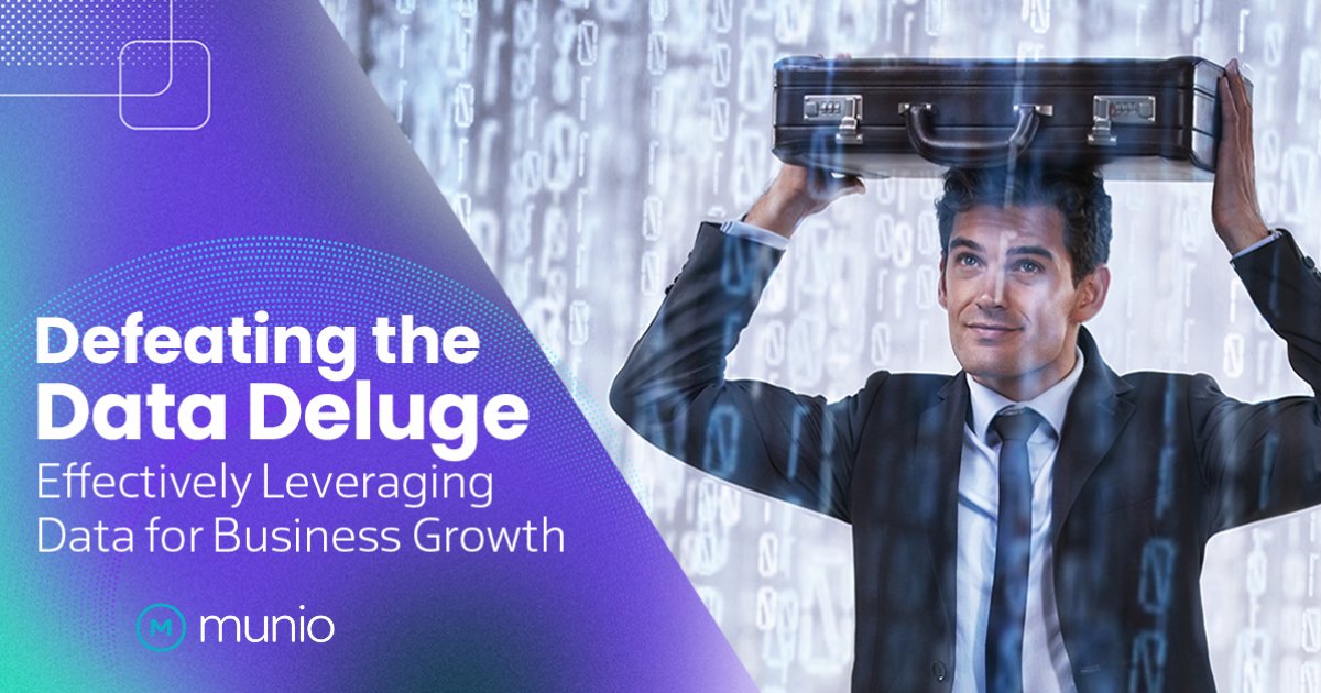 Struggling with data overload in business? Our free eBook, 'Defeating the Data Deluge: Effectively Leveraging Data for Business Growth,' has the solution. Message us for your copy and let's tackle data challenges together. munio-it.co.uk 
#DataGrowth #BusinessSolutions