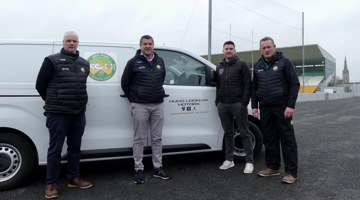 𝙃𝙪𝙜𝙤 𝙇𝙤𝙤𝙣𝙖𝙢 𝙈𝙤𝙩𝙤𝙧𝙨 @Offaly_GAA are delighted with their new Peugeot Expert Kit van. The van was presented by Kevin Meehan from @HugoLoonamMotor Also in the picture are John Hackett (Offaly GAA Operations Manager) Michael Duignan (Cathaoirleach) and Mick Spain…