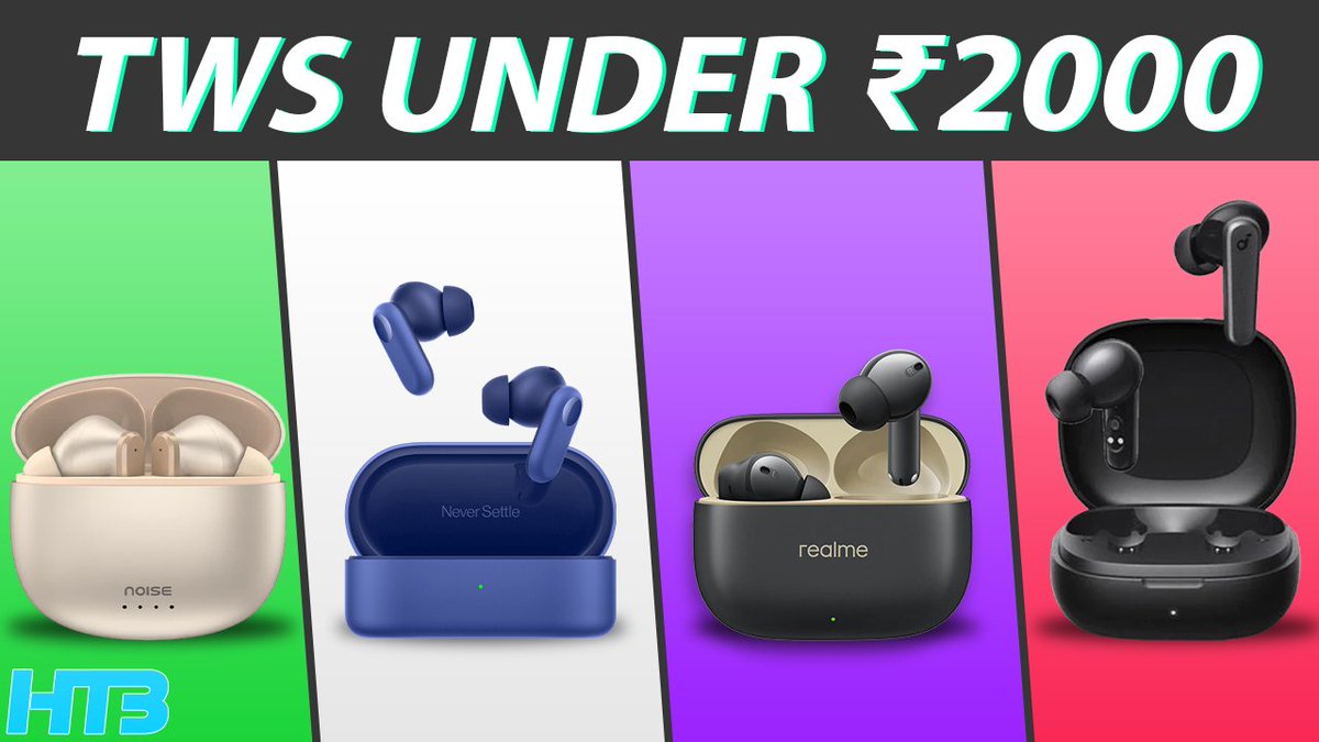 Top 5 Best Earbuds Under 2000 in 2024 🎵 Best TWS Earbuds Under 2000 in India 2024 youtu.be/CdUrotHSF0U #bestearphones #bestearbudsunder2000 #EarbudsUnder2000
