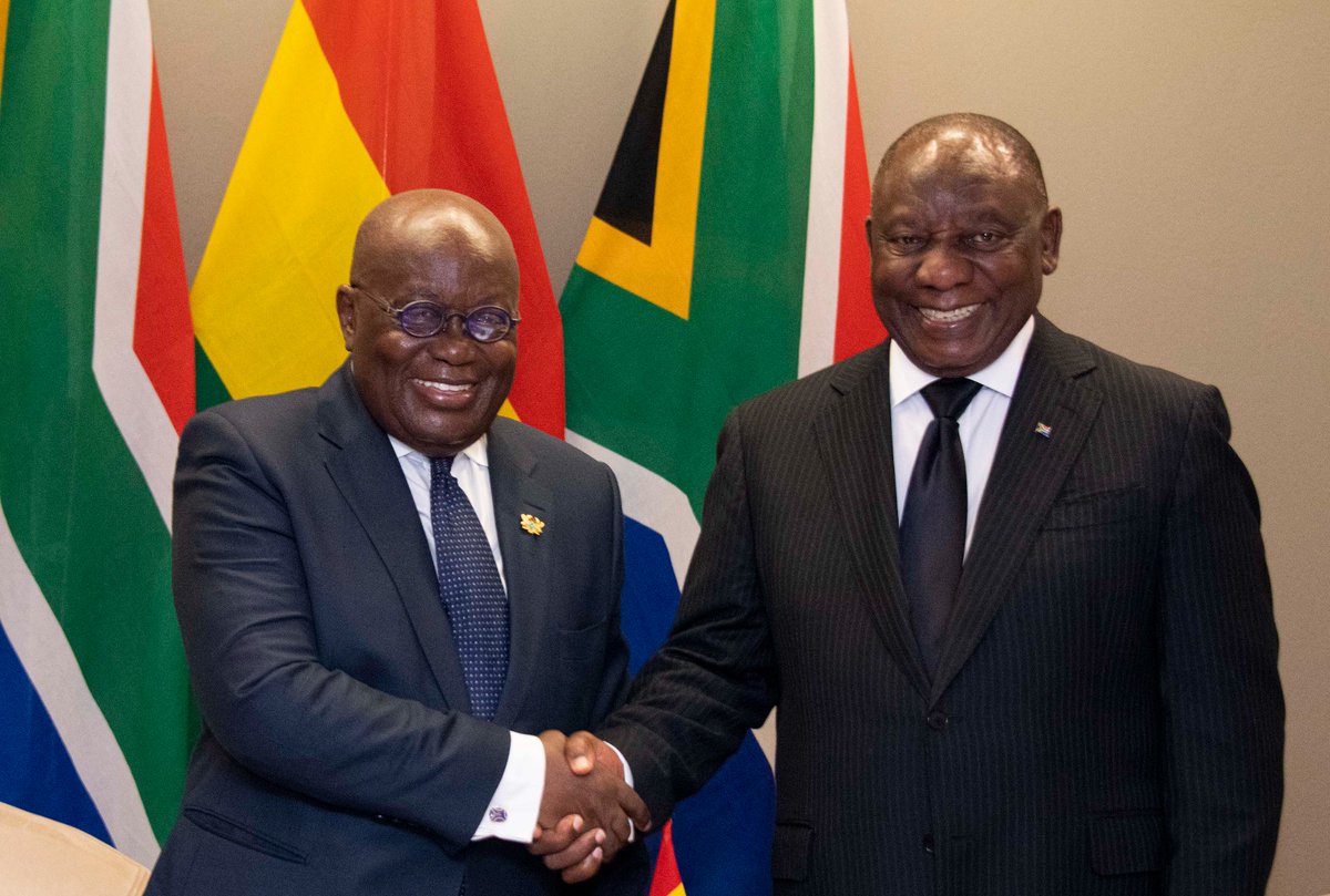 In their Joint Communiqué on the Second Session of the South Africa-Ghana Bi-National Commission, 12 March 2024, the Heads of State of #SouthAfrica and #Ghana agreed to intensify support for the cause of #WesternSahara for self-determination, freedom, and justice.