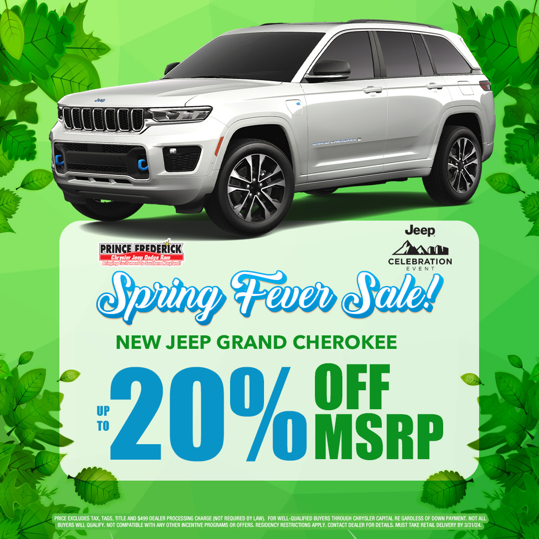 PrinceFredCJD's tweet photo. Spring fever? Come cool off on our lot! 😎 Plenty of great deals this month for RAM Truck Month! 💥

#TruckMonth #SpringFeverSale #PrinceFrederickCJDR https://t.co/NziOXSdO2N