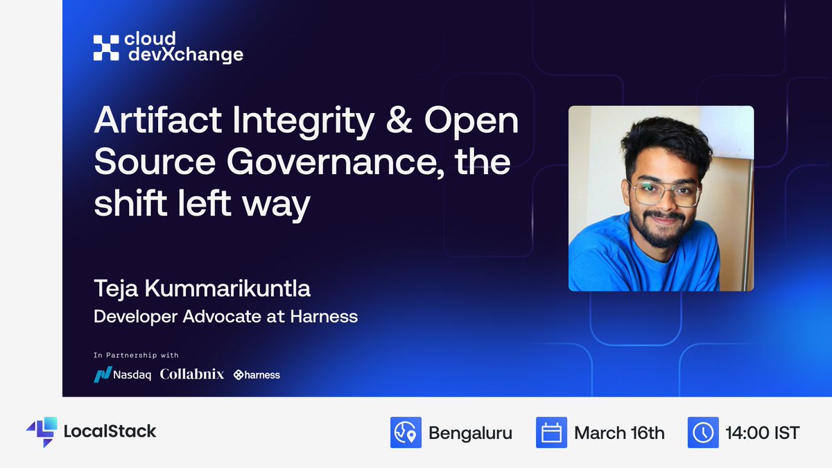 Join <a href="/tejakkuntla/">Teja Kummarikuntla</a> who will explore the intricacies of the software supply chain and discuss strategies for protecting your software against supply chain attacks.

#CloudDevXchange #SupplyChain #Security
