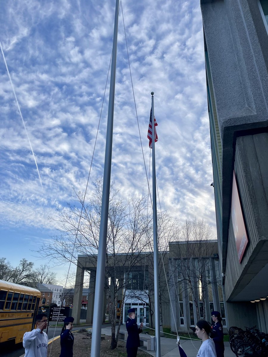 VA821's tweet photo. After Flag Detail this morning, we appreciated the great support from the @APSCareerCenter front office staff!
#APSisAwesome https://t.co/kHVWyv40mE
