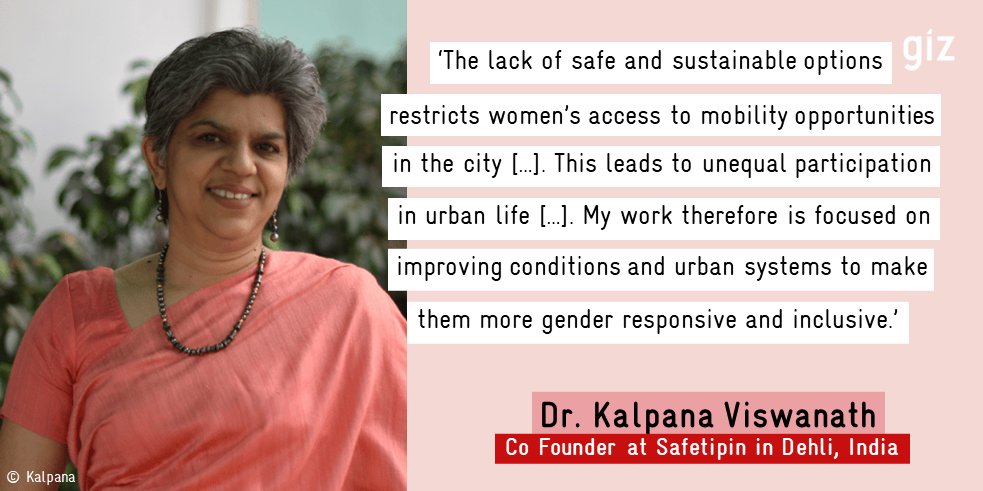 🌐👩‍💻Visit now the TUEWAS Database to find speakers and connect with women experts like Dr. @viswanathkv in the fields of transport, energy, water, urban planning, environment, or climate: women-experts.tuewas-asia.org #TransportIsPink