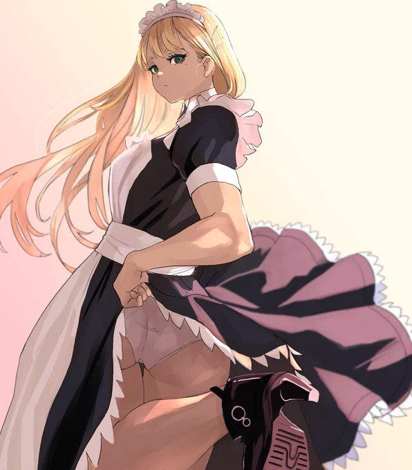 skeb  commission thank youOC maid-sanNo requests at this time, feel free toPlease make a request#skeb #OC 