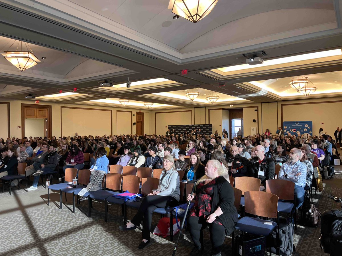 Packed house for our #NJECC24 conference Montclair State University today