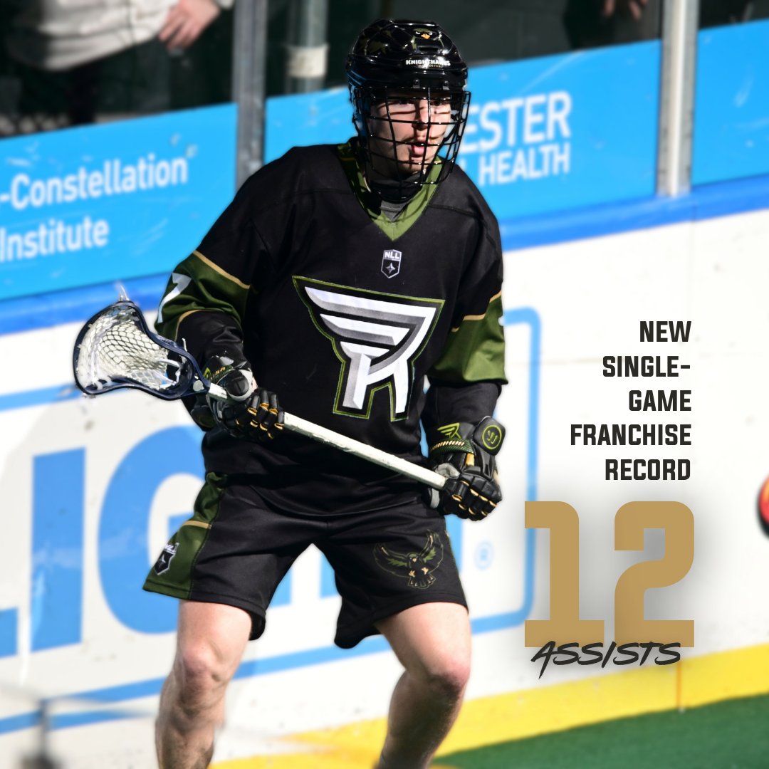 RECORDS ARE MADE TO BE BROKEN.

Following a scoring change on Saturday knight, Ryan Lanchbury now holds the single-game franchise record with 12 (!!!) assists!

Congrats, Lanch 👏