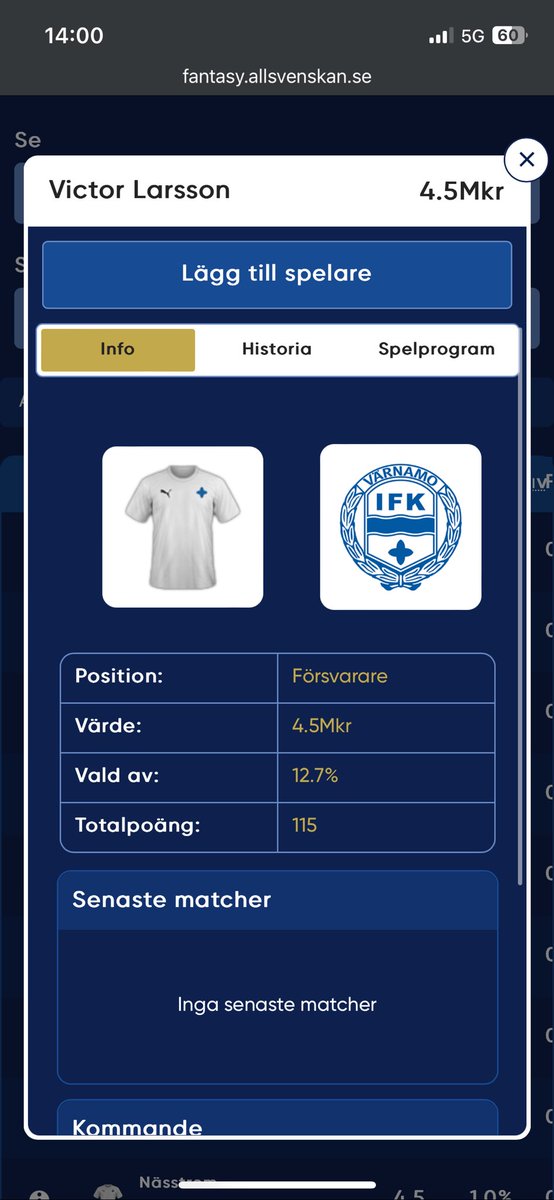 AllsvenskanFantasyReddit tweet media