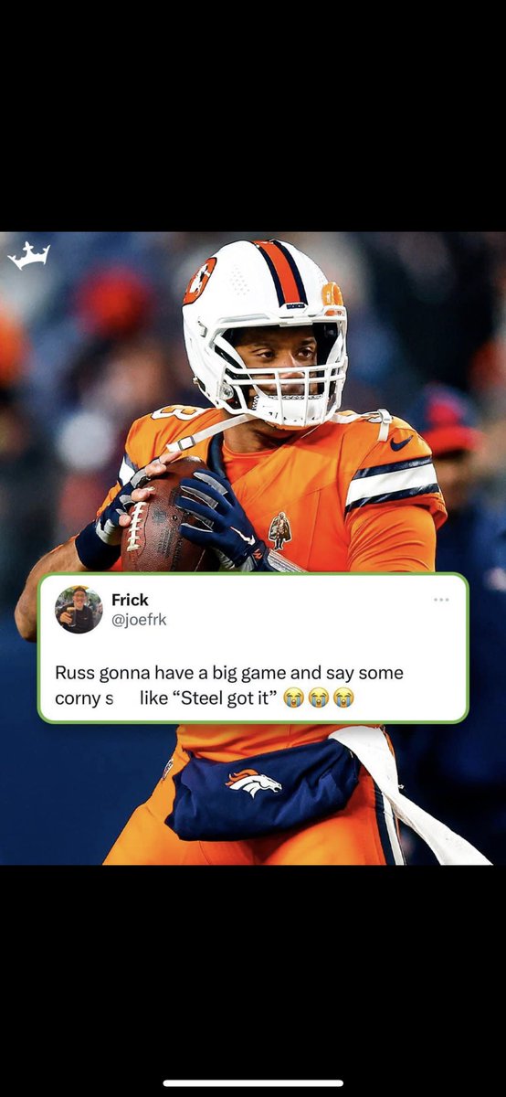 JRod_niner's tweet photo. @nacholeber i hate russ as much as you; this is so true. he’s such a tool https://t.co/oJZpyuFDzx