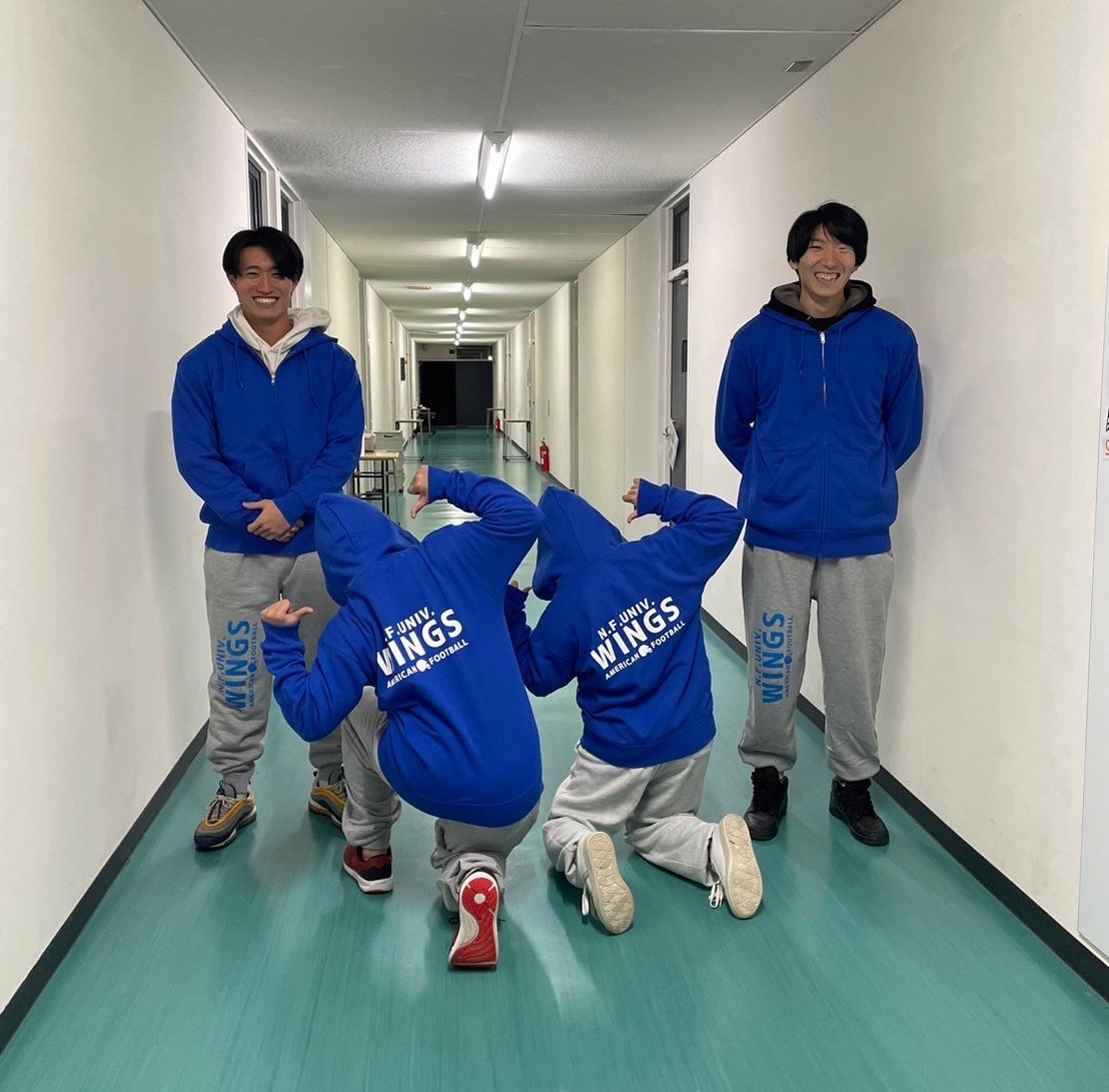 nfu_wings's tweet photo. 【新しいチームウェアが完成致しました✨】

本日、WINGSの新チームウェアが届きました！
より一層チームの団結力を深め、日々練習に励んで参ります🏋️ https://t.co/xtClwSKd4F