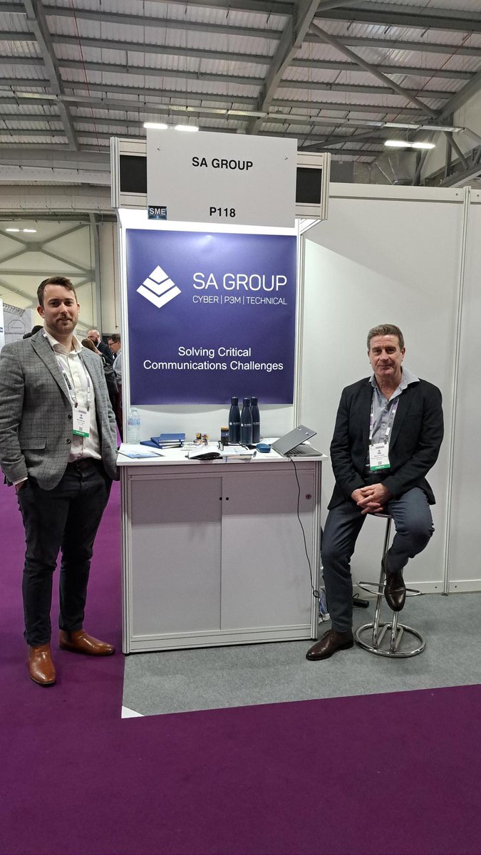 We’re here at the Joint Security and Resilience Centre (JSaRC)’s Security & Policing event until Thursday.

Come and visit us on stand P118!

#networking #securecommunications #HomeOffice #Security #Policing
