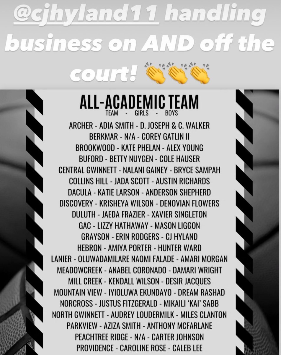 Education is a priority!
Student-Athlete!