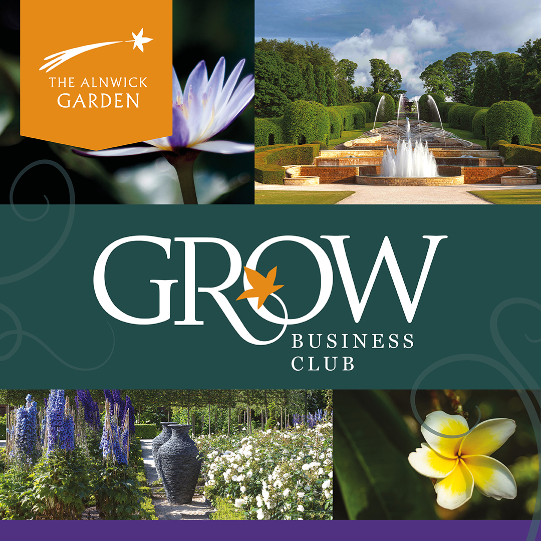 We're launching Grow Business Club! There are no set expectations, no required commitments and we love for businesses of all shapes and sizes to join us. Our first event is on 21st March. See more info and book here partnerships.alnwickgarden.com/grow-business-…