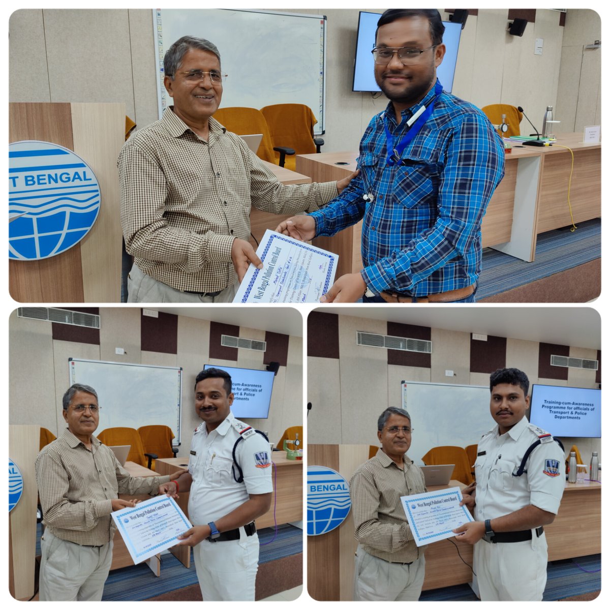 West Bengal Pollution Control Board (@wbpcb) on Twitter photo Day 3 of our Training-cum-Awareness Programme for Transport & Police officials was a success!
Here's a sneak peek into the insightful sessions held on March 6th, 2024.
Together, let's strive for a greener, cleaner future.
<a href="/RajeshKumarIPS/">Dr. Rajesh Kumar, IPS</a>
#WBPCB #EnvironmentalAwareness Day 3 of our Training-cum-Awareness Programme for Transport & Police officials was a success!
Here's a sneak peek into the insightful sessions held on March 6th, 2024.
Together, let's strive for a greener, cleaner future.
<a href="/RajeshKumarIPS/">Dr. Rajesh Kumar, IPS</a>
#WBPCB #EnvironmentalAwareness