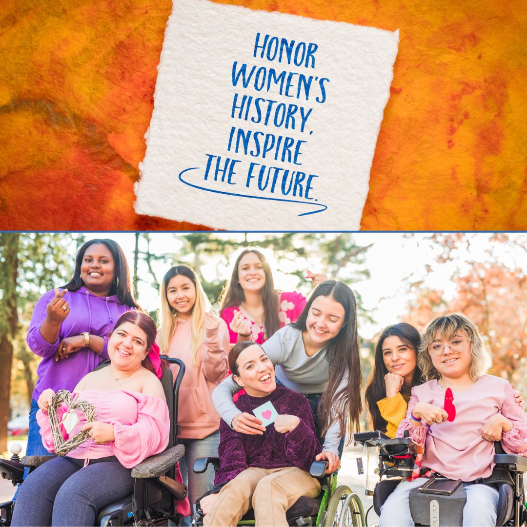 floridaarf's tweet photo. Women’s History Month is a beautiful celebration of all that women have contributed to society in countless ways. Many women with disabilities have left a positive mark on the world. We applaud and appreciate you and the inspiration you provide for girls &amp; young women everywhere! https://t.co/MFvRiwcHSa