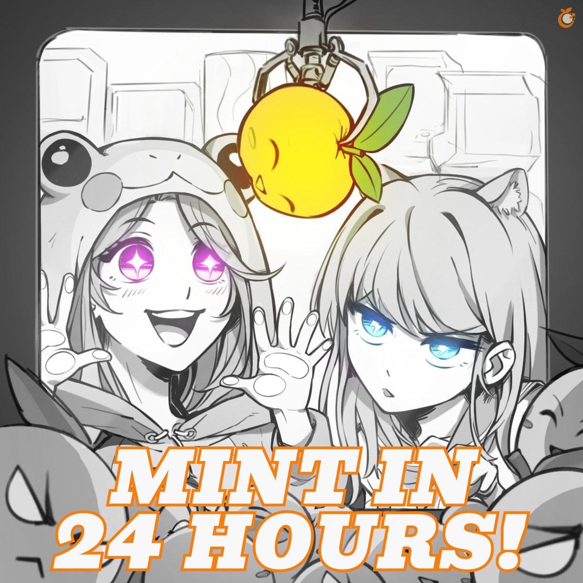 mikan_btc's tweet photo. Mikan Takeover in 24h! 

Whitelists are closed and will be uploaded on ME today 🍊 https://t.co/rrVqXOXSCq