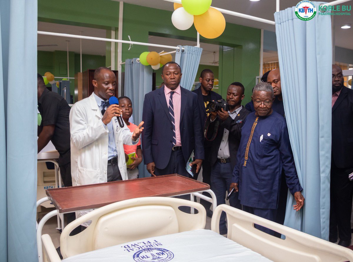 The Security and Exchange Commission Ghana has handed over a refurbished neurosurgery ward.