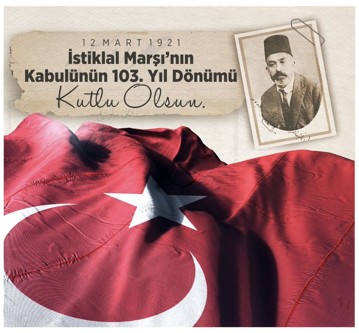 yasaryilmaztdk's tweet photo. Erzurum,
“Doğunun sınır taşı Erzurum’un dadaşı
Efesi var İzmir’in eğilmez Türk’ün başı”nı,
Âkif de
Şükrünü yalnızca Allah’a, teşekkürünü Türk milletine ederek Türk töresi ve İslam ahlakına dayanarak 
“Korkma!”mayı öğretti.
Kurtuluşunun 106., kabülünün 103.yıl dönümü kutlu olsun! https://t.co/Vibi0PJCJL