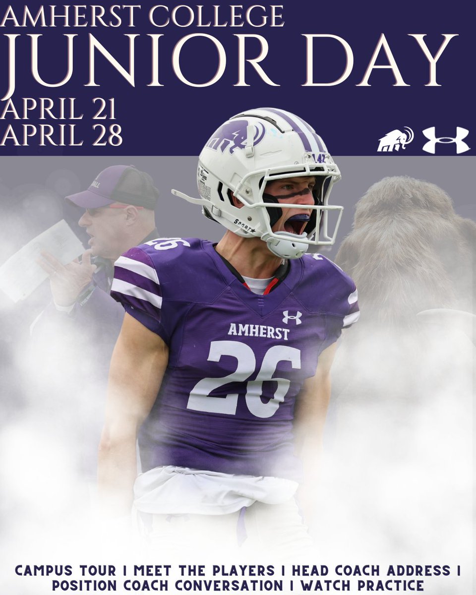 We have updated our Junior Day dates! March 24 is the next Virtual Junior Day and April 21 and April 28 are our on campus Junior Days. March 24th docs.google.com/forms/d/1_zh-V… April 21st docs.google.com/forms/d/1RRRHm… April 28th docs.google.com/forms/d/1fqTH4… #CrankIt