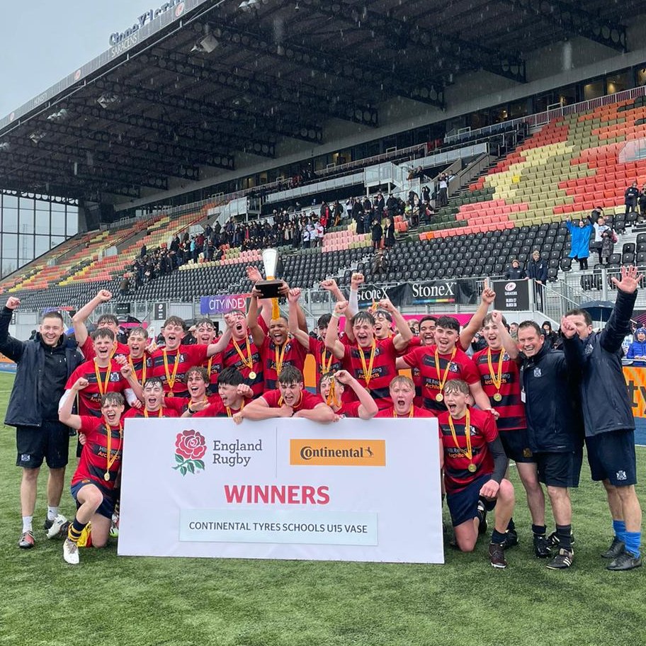 RFU's tweet photo. 🏆The 2024 @ContiUK Schools Cup U15 Vase winners - Beechen Cliff School! 

👏Congratulations to everyone involved with @BeechenRugby

#ContinentalTyresSchoolsCup https://t.co/PX3XnwQ5Ng