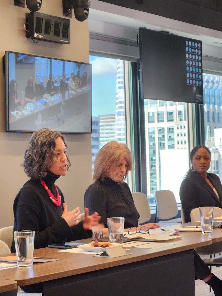 Yesterday, UNU-CPR, together with the @UNCDF, the @FAST_Initiative, and the @MIDEQHub, convened a #CSW68 parallel event on 'Women, Remittances and Digital Finance' with @bank_brac, @RestoreNYC, @WesternUnion @remitly, @INUREDHAITI, and @UMich.