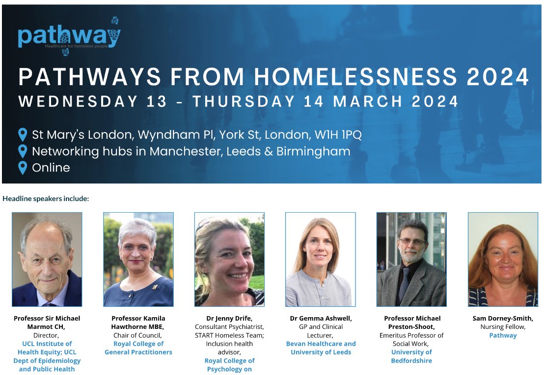 Excited to be heading to the Pathways from Homelessness Conference tomorrow & have the opportunity to talk about Inclusion Health Education, some really positive research and innovations happening…