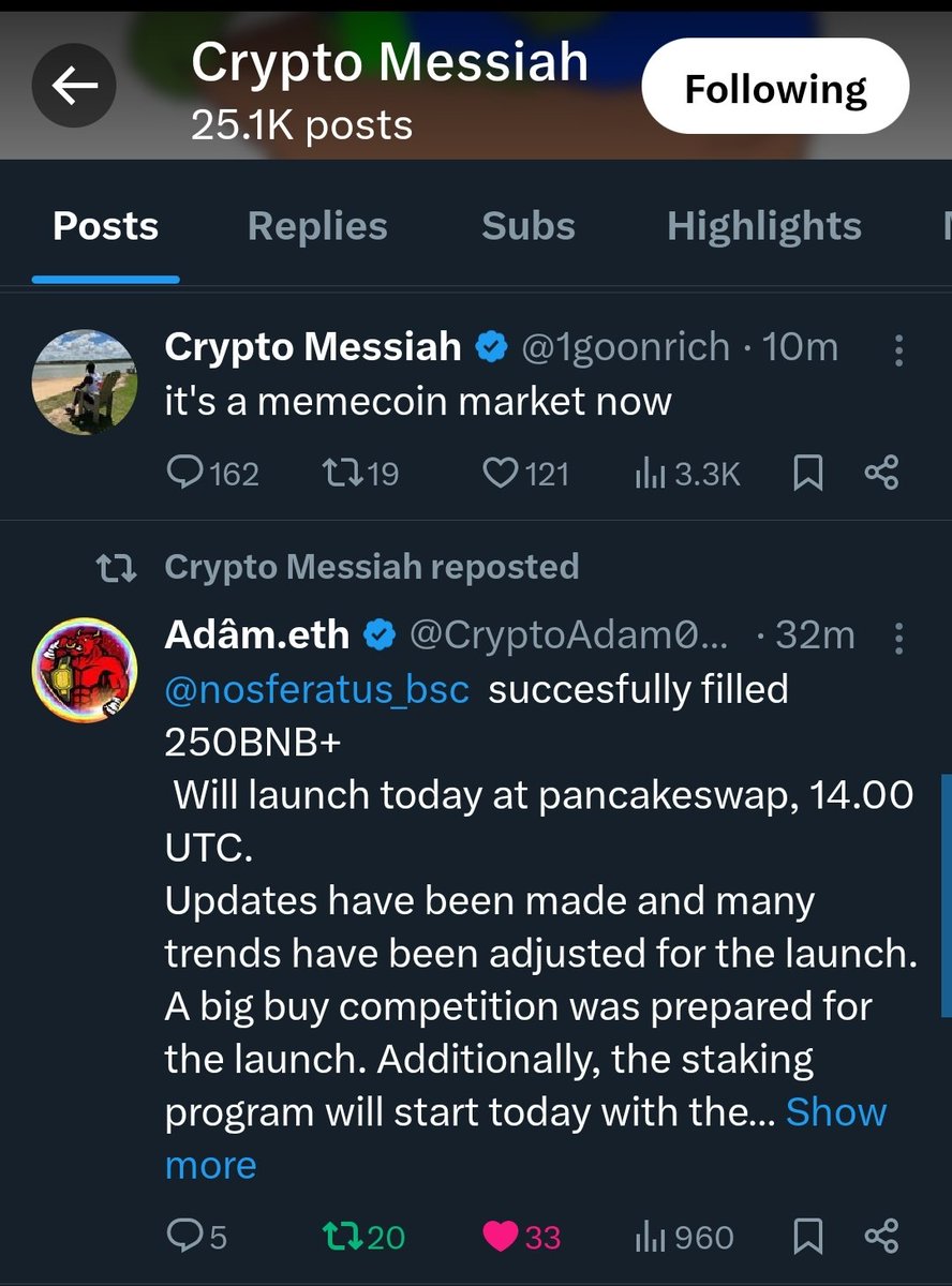 🧛🔥 <a href="/1goonrich/">Quasar.Exe</a> reposted #NOSFERATUS!!!

Adâm eth 🔗 Nosferatus
Crypto Messiah 🔗 Nosferatus 

🔗 Join us: t.me/nosferatus_bsc

#BTC #BINANCE #ETH #CRYTO #CURRENCY #FLOKI #SHIBA #DOGE #PONKE #DEFI #STAKING #MEME #BSC #NOSFE