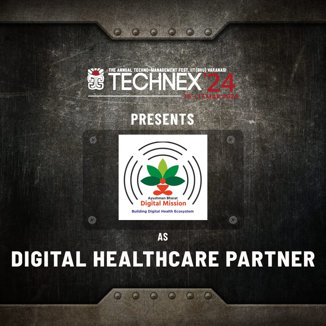 technexiitbhu's tweet photo. Asia’s Oldest Techno-management Fest - Technex’24 proudly presents National Health Authority as the Digital Health Care Partner!

#technex24 #85thEdition #universeunravelled #staytechnexed #marketing https://t.co/DyiTPkaYt2