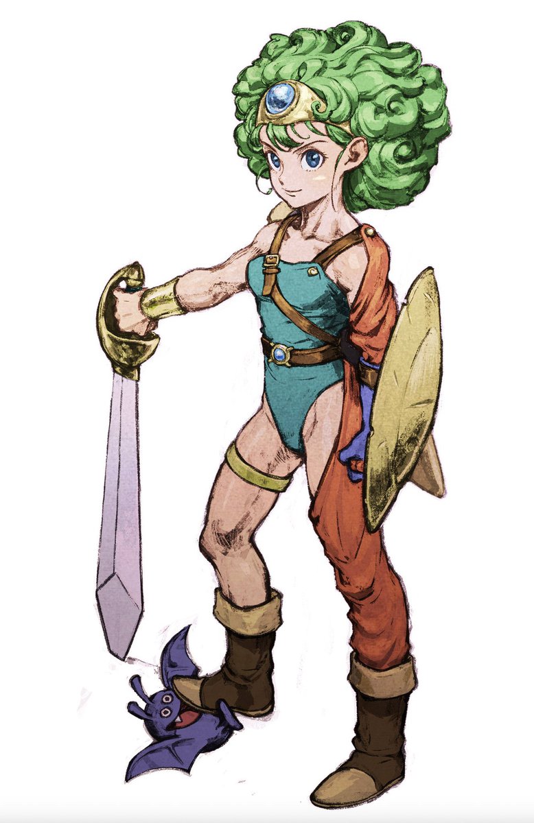 ドラクエ「#1日1ラクガキここまで描いて、ふと「あれ?今回遊んでてドラキーと会ってない気が」|岩元辰郎@キャラデザいつでも募集中のイラスト