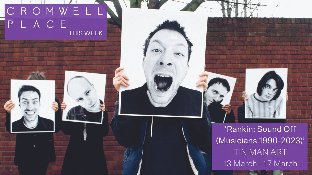Cromwell Place (@cromwellplaceuk) on Twitter photo THIS WEEK: 'Rankin: Sound Off (Musicians 1990-2023)'.
TIN MAN ART presents presents a unique look at the last 30 years of music icons, as seen through the lens of world-renowned photographer, @rankinphoto.
More info: cromwellplace.com/whats-on/ranki…
<a href="/radiohead/">Radiohead</a> <a href="/thomyorke/">Thom Yorke</a> <a href="/philipselway/">Philip Selway</a> THIS WEEK: 'Rankin: Sound Off (Musicians 1990-2023)'.
TIN MAN ART presents presents a unique look at the last 30 years of music icons, as seen through the lens of world-renowned photographer, @rankinphoto.
More info: cromwellplace.com/whats-on/ranki…
<a href="/radiohead/">Radiohead</a> <a href="/thomyorke/">Thom Yorke</a> <a href="/philipselway/">Philip Selway</a>